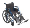 Blue Streak Wheelchair with Flip Back Desk Arms, Elevating Leg Rests, 16  Seat Online now