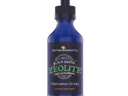 The Food Movement Black Earth Zeolite 1oz For Discount