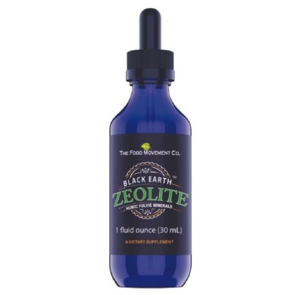 The Food Movement Black Earth Zeolite 1oz For Discount