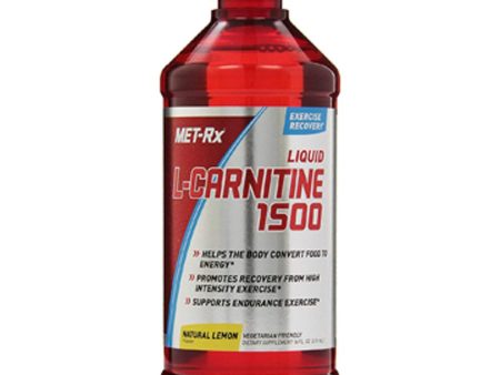 Met-Rx L-Carnitine 1500 Lemon 16oz For Discount