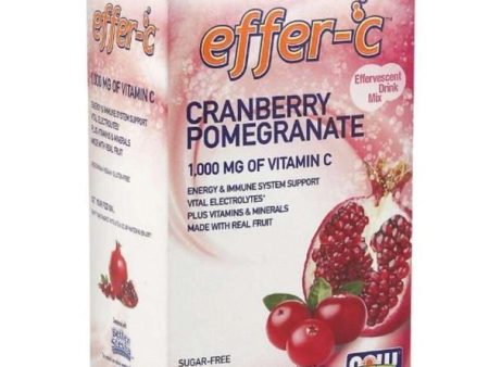 Now Foods EFFER-C CRANBERRY POMEGRANATE 30 Packets Online