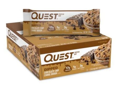 Quest Nutrition Bar Dipped 12 box Supply