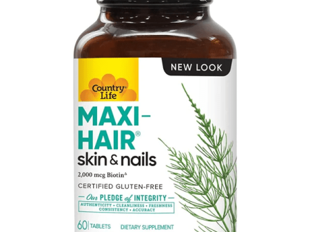 Country Life Maxi-Hair 60 Tablets Online now