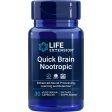 Life Extension Quick Brain Nootropic 30 Capsules For Sale