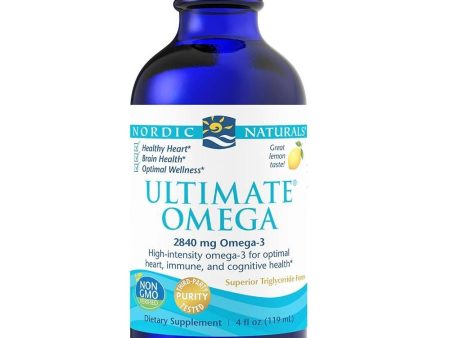 Nordic Naturals Ultimate Omega Liquid Lemon 4 oz. on Sale