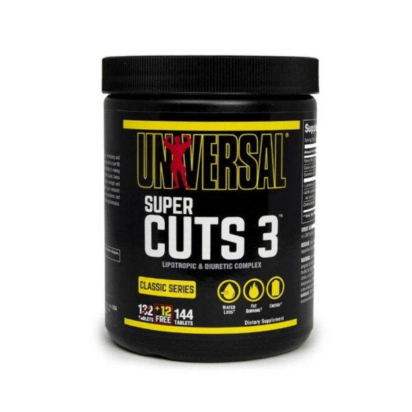 Universal Nutrition Super Cuts 3 130 Tablets For Sale