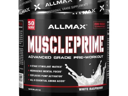 Allmax MusclePrime White Raspberry on Sale