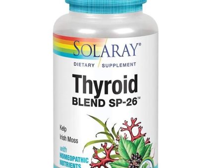 Solaray SP-26 Thyroid Blend 100 Caps Supply