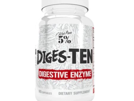 5% Nutrition Diges-Ten 60 Capsules Online Hot Sale