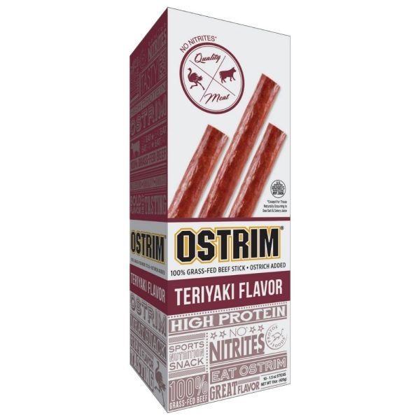 Ostrim Beef & Ostrich Jerky 10 Box Online