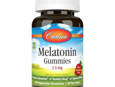 Carlson Melatonin Gummies 60 Gummies For Discount