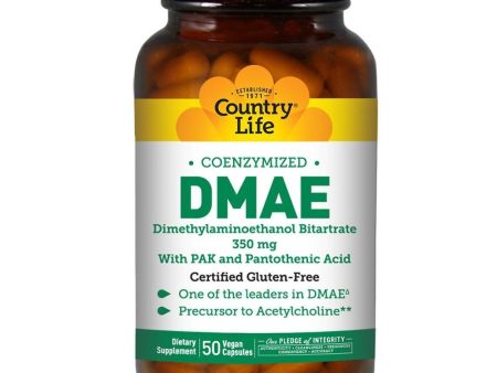 Country Life DMAE 350mg 50 Capsules Online now