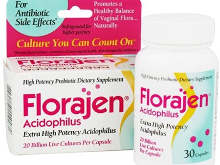 American Lifeline Florajen Acidophilus 30 Capsules on Sale