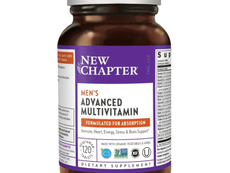 New Chapter Men s Advanced Multivitamin 120 Tabs Online Hot Sale