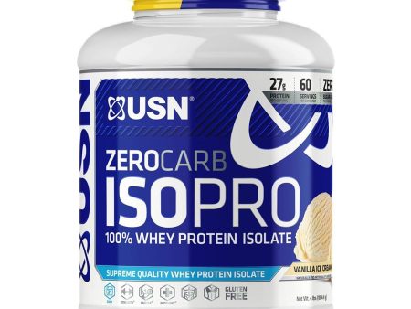 USN IsoPro Zero Carb 4Lbs Online Hot Sale