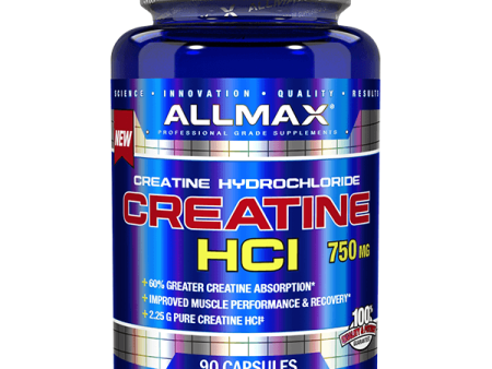 Allmax Nutrition Creatine HCL 90 Capsules Supply