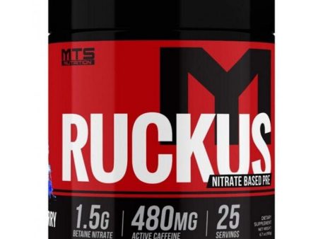 MTS Nutrition Ruckus 25 Servings For Discount