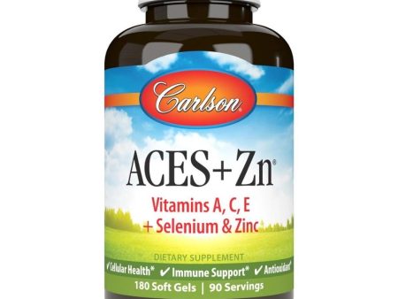 Carlson Aces + Zinc 180 Softgels Online Hot Sale