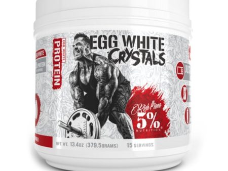 5% Nutrition Egg White Crystals 15 Servings Online