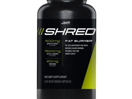 Shred JYM Fat Burner 240 Capsules Online Hot Sale