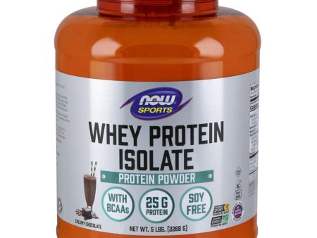 Now Foods Whey Protein Isolate 5 lbs. Hot on Sale