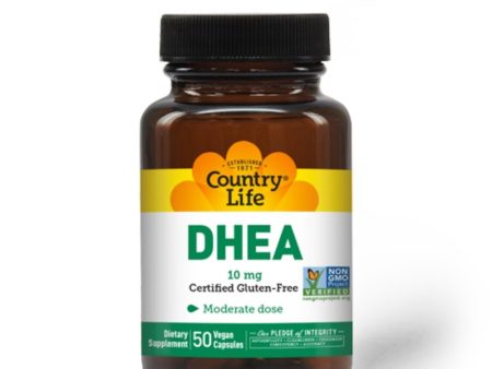 Country Life DHEA 10mg 50 Capsules Fashion