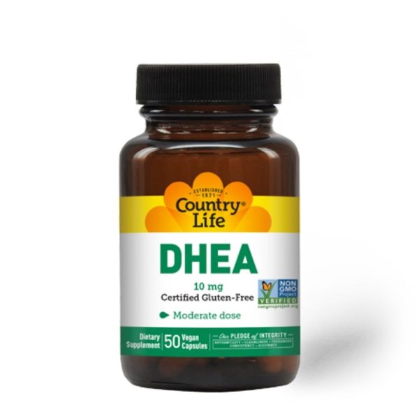 Country Life DHEA 10mg 50 Capsules Fashion