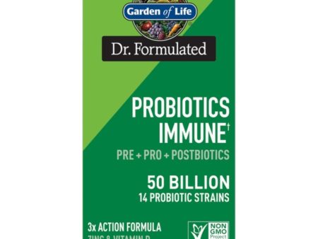 Garden of Life Dr. Formulated Probiotic 50 Billion Immune 30 Veg Caps Sale