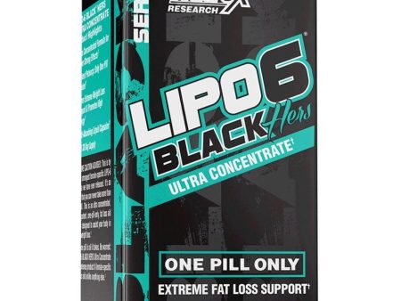 Nutrex Research Lipo 6 Black Hers Ultra 60 Capsules Online now