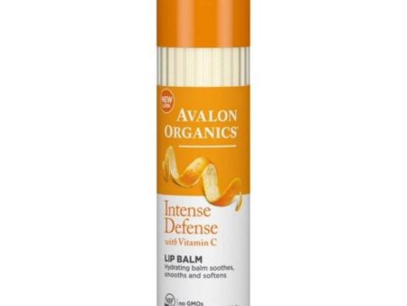 Avalon Organics Intense Defense Organic Lip Balm 0.25 Ounces Supply