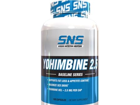 Serious Nutrition Solutions Yohimbine 2.5 100 Caps For Discount