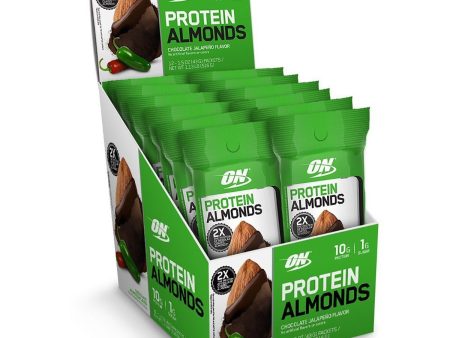 Optimum Nutrition Protein Almonds 12 Box Discount