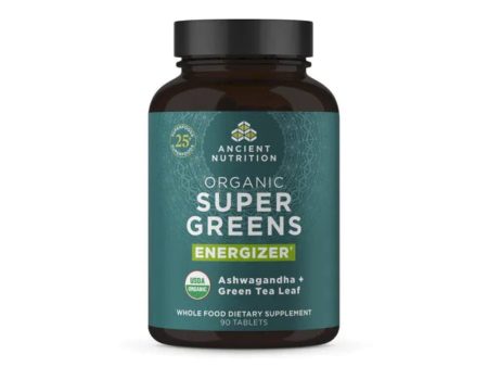 Ancient Nutrition Organic Super Greens Energizer 90 Tablets Online