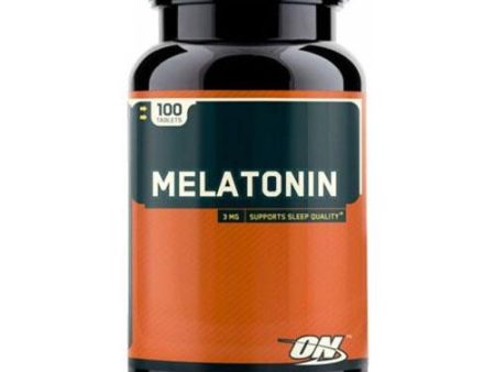 Optimum Nutrition Melatonin 3mg 100 Tablets Online