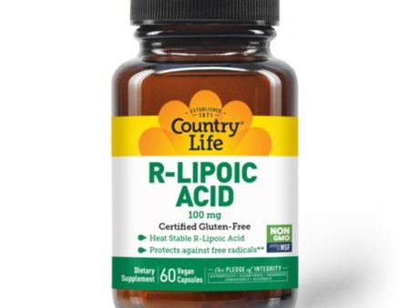 Country Life R-Lipoic Acid 100mg 60 Capsules Online