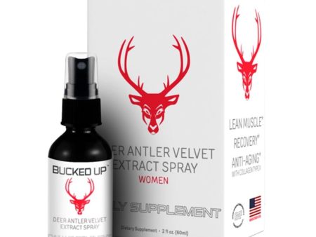 Bucked Up Deer Antler Velvet Spray Hers 2oz Online Hot Sale