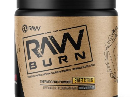 RAW Burn 30 Servings on Sale