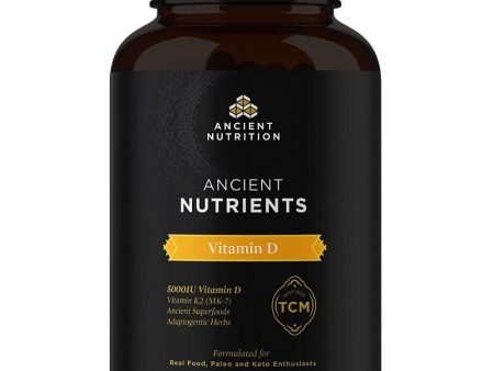 Ancient Nutrition Ancient Nutrients Vitamin D 60 Capsules on Sale