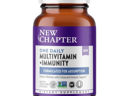 New Chapter Once Daily Multivitamin + Immunity 30 Tablets For Cheap