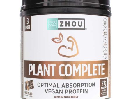 Zhou Plant Complete Vegan Protein 16 Serving on Sale