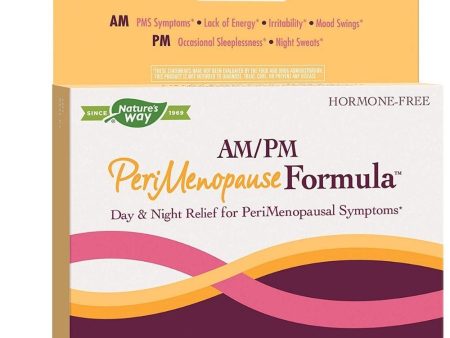 Nature s Way Am Pm Peri Menopause 60 Tablets (Previously Enzymatic Therapy) Sale