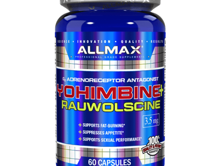 Allmax Nutrition Yohimbine 60 Capsules Online now