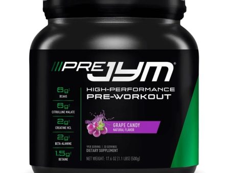 Pre JYM High-Performance Pre-Workout 20 Servings Hot on Sale