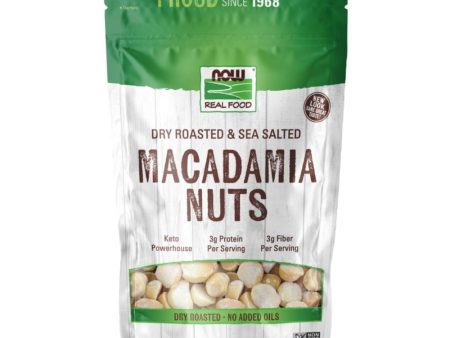 Now Foods Macadamia Nuts Roasted 9 oz. For Cheap