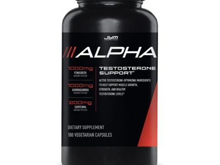 Alpha JYM Testosterone Support 180 Capsules Cheap