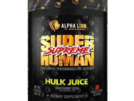 Alpha Lion Super Human Supreme 21 Servings For Sale