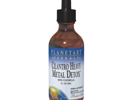 Planetary Herbals Cilantro Heavy Metal Detox 2oz Online now