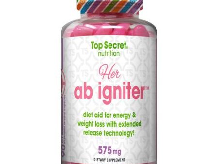 Top Secret Nutrition Her Ab Igniter 90 Count Hot on Sale