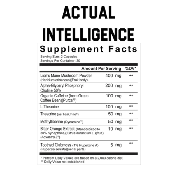 Axe & Sledge Actual Intelligence 60ct on Sale