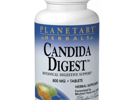 Planetary Herbals Candida Digest 800mg 90 Tabs Sale